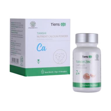 Tiens Kalsium + Zinc Peninggi Badan Herbal ...