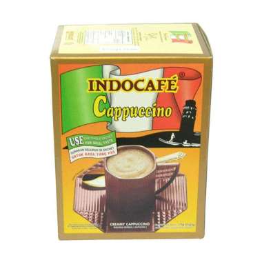 Indocafe Cappucino Kopi [15 Pcs/ Kotak]