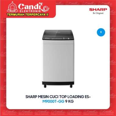 MESIN CUCI TOP LOADING SHARP ES-M9000T-GG