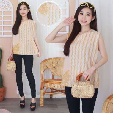 ATASAN BLOUSE BATIK WANITA YUKENSI AYUK JKR YUKENSI 1