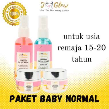 Jglow j glow skincare wajah paket baby jglow normal skin whitening cream bpom perawatan wajah glowin