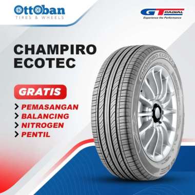 GT Radial Champiro Ecotec 195 60 R16 Ban Mobil - Jasa Home Service