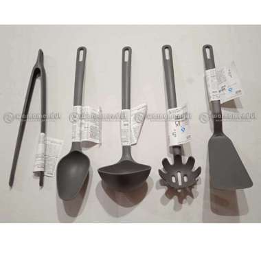 Peralatan Masak Spatula Sutil Utensil Sutil Set 5 pcs Plastik PP Tahan Panas WMO IK5943