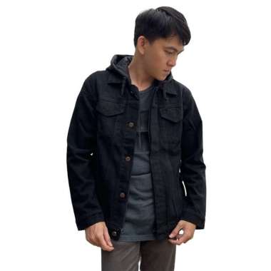 Harga Jeans Hoodie Pria Hitam Terbaru 