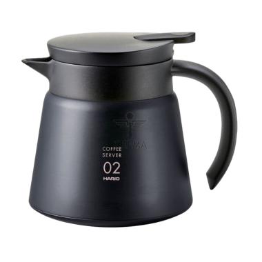 Hario VHS-60B V60 Insulated Stainless Server [600 mL] Hitam