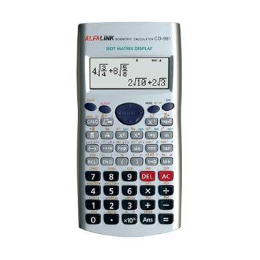Alfalink CD 991 Scientific Kalkulator - Silver Silver