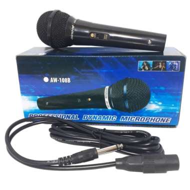Mic microphone AIWA AW 108B murah kualitas bagus