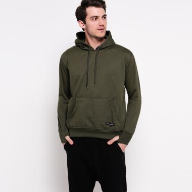 VM Polos Hoodie Pullover Jaket Pria M Army