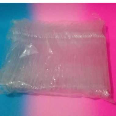 KUALITAS PALING BAIK!!! Garpu Luxor Bening 100 pcs/Garpu Makan/Garpu Plastik/Garpu Makan Plastik
