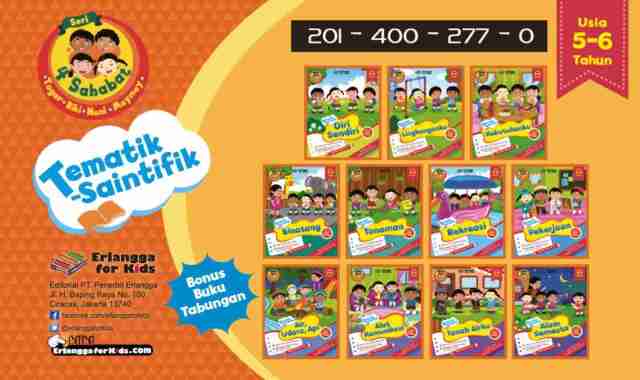 PAKET SERI 4SAHABAT-TEMATIK SAINTIFIK 5-6TH