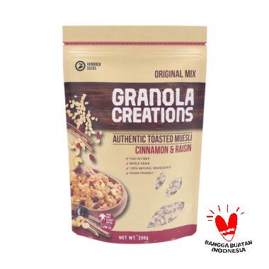 Hundred Seeds Granola Creations Cinnamon & Raisin [200 g]