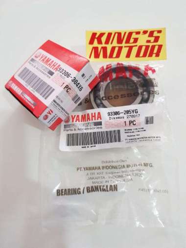 Bearing, Laher Kruk As Rx King, Jupiter, Vega, Crypton Asli Yamaha Silver