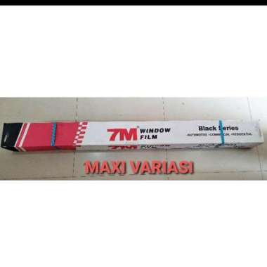 Kaca Film Hitam Anti Gores 7M AG dan KTT 40%, 60%, 80% Uk 38M X 1.5 M SILVER 80%