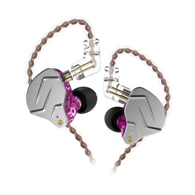 Knowledge Zenith KZ-ZSN Pro HIFI Bass In Ear Headset Grey Purple
