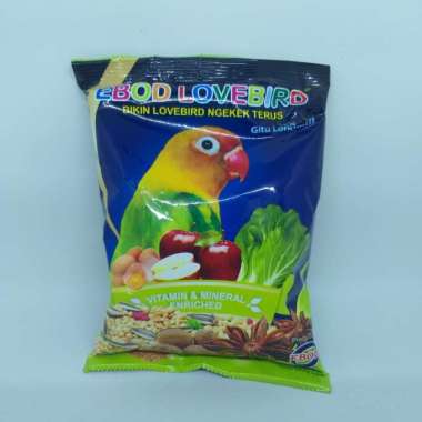Ebod Lovebird Makanan Lovebird