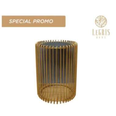 LeGris OKAYAMA - Side Table / Meja Tempat Tidur / Nakas / Nakas Besi