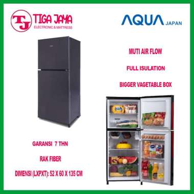 AQUA AQR-D251 LEMARI ES 2 PINTU AQRD251 D251 AQUA KULKAS