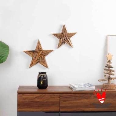 Pajangan Dinding Dekorasi Rumah Bintang - STAR Decoration - Isiruma