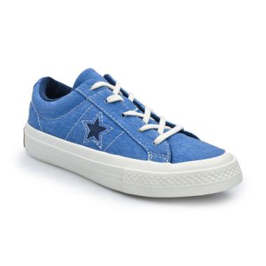 blue converse kids