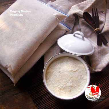 Daging Durian Medan 1 kg - Premium - KLIP HIJAU