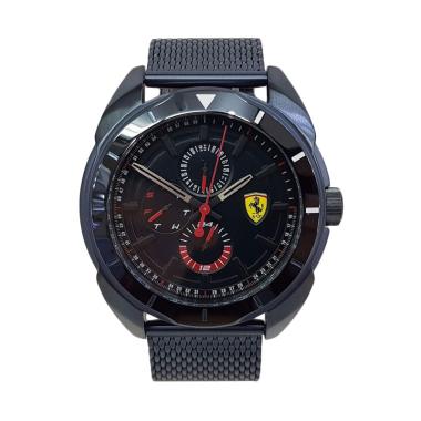 Ferrari Forza Jam Tangan Pria Stainless Steel - Blue [0830638]  Blue