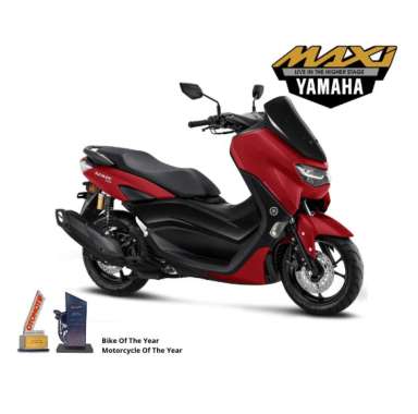 Yamaha All New Nmax 155 Standard Version Sepeda Motor [VIN 2022/ OTR Bangka Belitung] Matte Red Belitung