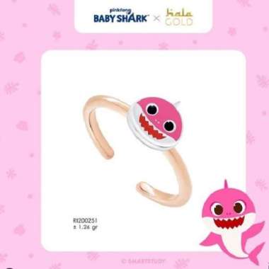 Cincin Baby Shark x Hala Gold Collection RI200251 4