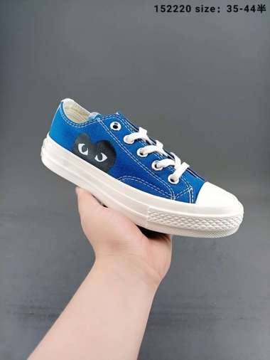 cdg converse low sizing