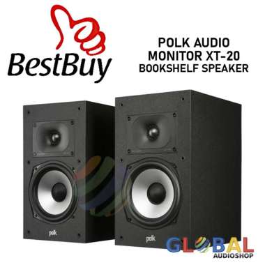 Polk Audio XT20 Speaker Bookshelf / Surround XT 20 MXT20 Original