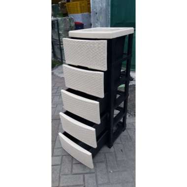 Lemari Plastik Laci Aquose Hoki / hoky Susun 5