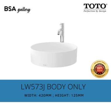 WASTAFEL MEJA TOTO LW573J BODY ONLY / WASTAFEL TOTO LW 573 J ORI