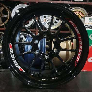 Velg R/Ring 18 R18 Viper Flowforged Model Lenso Venom Pajero Fortuner dll black