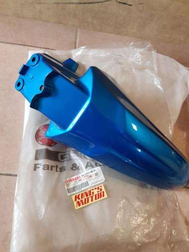 Spakbor Depan Xeon 44D Karbu Asli Yamaha - Biru