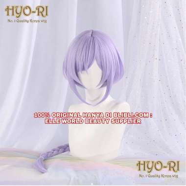 HYO-RI WIG : WIG QIQI WIG COSPLAY GAME GENSHIN IMPACT WIG QI QI GENSHIN IMPACT WIG CEWE CEWEK WANITA