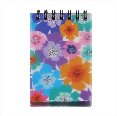 TOMEX Notebook Mini Murah Lucu / Notes Spiral Mini / Buku Tulis Spiral Mini LITLE SWEET FLOWER