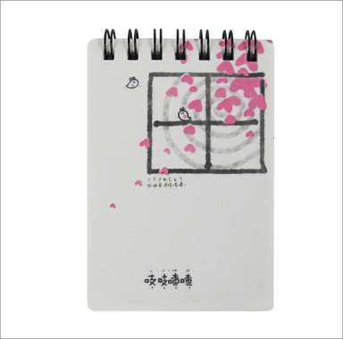 TOMEX Notebook Mini Murah Lucu / Notes Spiral Mini / Buku Tulis Spiral Mini ZIZI ZAZA 4
