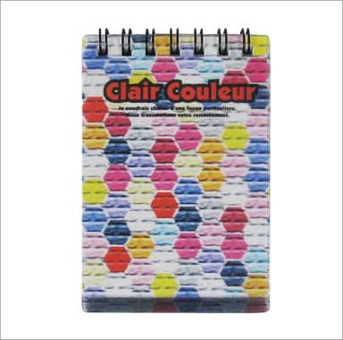 TOMEX Notebook Mini Murah Lucu / Notes Spiral Mini / Buku Tulis Spiral Mini CLAIR COULEUR