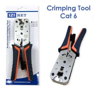 Crimping Tool Cat6 Cat 6 IziNet Tang Crimping tool Izinet Cat6 Izi 363 100 % ORIGINAL Multicolor