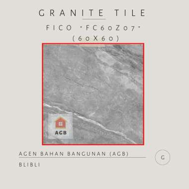 Granite Tile / Keramik Granit Fico "FC60Z07" Uk 60 x 60 (Harga Grosir)