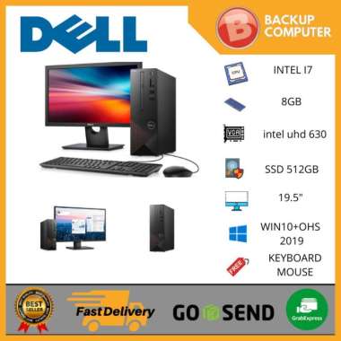 PC DELL VOSTRO DESKTOP 3681sff I7 10700 8GB 512GB SSD 19.5"