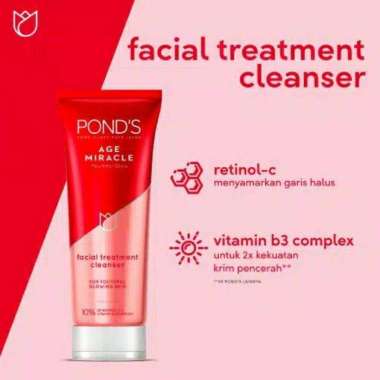Ponds Age Miracle Facial Foam 100Gr
