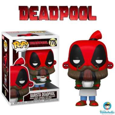 Funko POP! Marvel Deadpool 30th Anniversary - Barista Deadpool #775