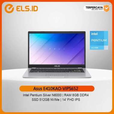 Asus E410KAO-VIPS652 - Dreamy White [Pentium N6000-8GB-SSD 512GB]
