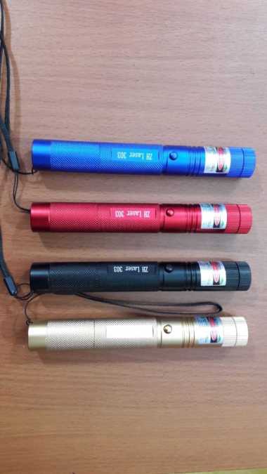 Green laser pointer 303 / laser pointer hijau 100 % ORIGINAL Multicolor