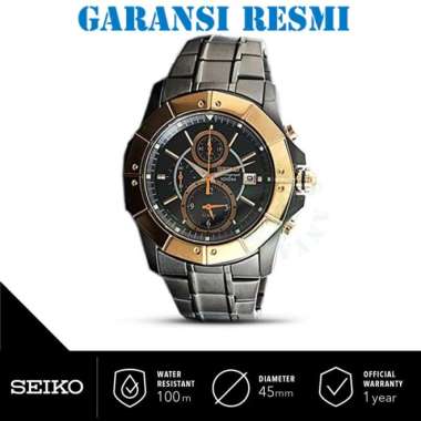 Pria Seiko Chronograph Gold 
