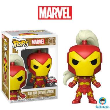 Funko POP! Marvel Iron Man - Iron Man [Mystic Armor] #918 Exclusive to Walgreens