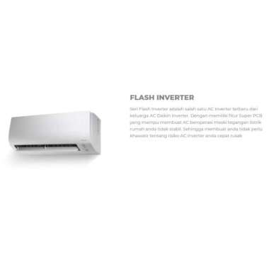 Daikin AC FTKQ-15UVM4 1/2 PK Flash Inverter Thailand FTKQ15UVM4(Unit Only)