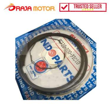 Indoparts Ring Seher Piston Ring Suzuki RC110 / Crystal / Torndado - GS 1.00 Hitam