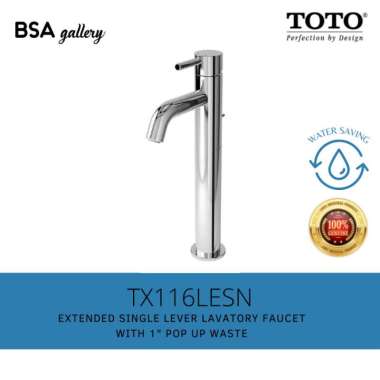 KERAN TOTO TX116LESN / KRAN PANAS DINGIN TOTO / KRAN WASTAFEL MEJA
