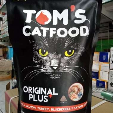 tom's cat food Adult/kitten 1.2kg Makanan kucing Tom's ADULT ORIGINAL
